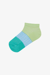 Boy One Line Multicolored 4-Pack Ankle Socks