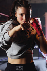 Fearless Grey Sweatshirt - Seren Ay Çetin Collection