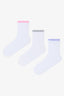Marshmallow Girls Pretty 3-Pack Socket Socks