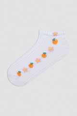 Flower Fruit 3in1 Liner Socks