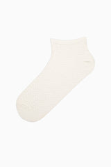 5 Pairs of Cotton Zigzag Patterned Ankle Socks