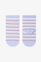 Girls' Hopping Fairy Patterned 4-Pack Ankle Socks