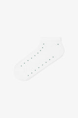 5 Pairs of Cotton Self-Patterned Polka Dot Ankle Socks