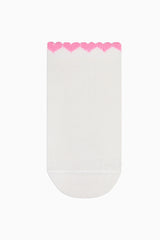 Girls Sweet Unicorn Multicolored 4-Pack Ankle Socks