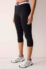 Fearless Black Leggings - Seren Ay Çetin Collection