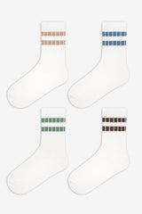 Boy Old Line 4-Pack Rib Socks