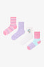 Colorful Girls Galaxy Unicorn 4-Pack Socks
