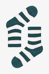 Multicolored Boys Relax Stripes 4-Pack Ankle Socks