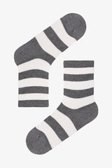 Multicolored Boys Relax Stripes 4-Pack Ankle Socks