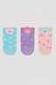 Kız Çocuk Sea Shell 3lü Patik Çorap