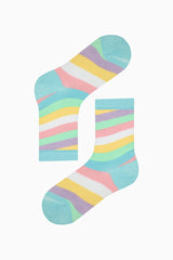 Girls Rainbow 4-Pack Socks