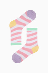 Girls Rainbow 4-Pack Socks