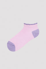 Girl's Rainbow Unicorn 4in1 Liner Socks