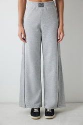Grey Melange Harry Potter Printed Wide Leg Trousers