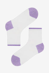 5 Pairs of Cotton Ankle Colored Ankle Socks