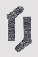 Soft Jacquard Black Leggings