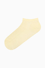 5 Pairs of Cotton Multicolored Zigzag Patterned Ankle Socks