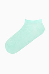 5 Pairs of Cotton Multicolored Zigzag Patterned Ankle Socks