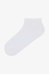 5 Pairs of Cotton Self-Patterned Ankle Socks