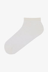 5 Pairs of Cotton Self-Patterned Ankle Socks