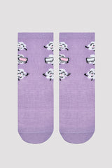 Girls Popcorn 3in1 Socket Socks