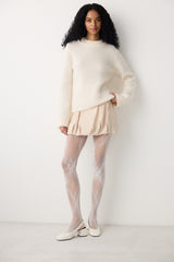 Roses Fishnet Pantyhose