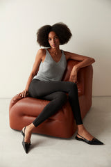 Black Miracle Shiny Pop Up Leggings