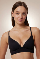 #Hiccaması Black Non-wired Super Bralette