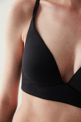 #Hiccaması Black Non-wired Super Bralette