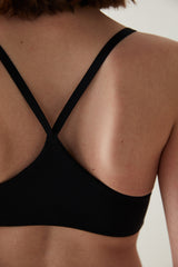 #Hiccaması Black Non-wired Super Bralette