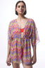 Colorful Zigzag Kimono Beachwear