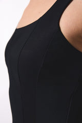 Black Corset Swimsuit