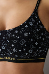 Removable Padded Black Bra