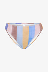 Keira Stripe Striped Brief Bikini Bottom