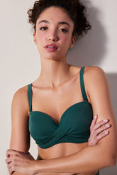Beauty Form Green Bikini Top