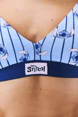 Stitch Soft Triangle Light Blue Bra - Stitch Collection