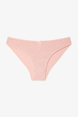 Mixed Color Soil Blossom Low Waist Pointel 3-Pack Slip Panties