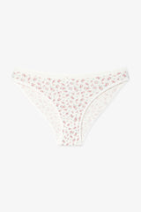Mixed Color Soil Blossom Low Waist Pointel 3-Pack Slip Panties