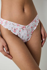 V Shape Brazilian Light Pink Panties