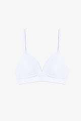 My First Bra White Basic Cup Bra