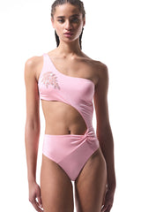 Pink Pearl Monokini - Gamze Erçel Collection