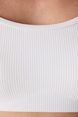 Ribbed Micro Bonding Navy Blue Top - Sanrio Collection