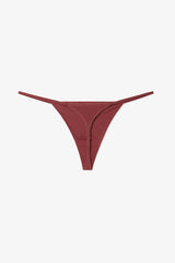 Hope Heart Patterned Low Waist 3-Pack String Panties