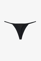 Hope Heart Patterned Low Waist 3-Pack String Panties