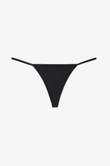 Hope Heart Patterned Low Waist 3-Pack String Panties