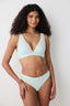 Soft Cotton Mint Green Bra