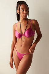 Fancy Underwire Fuchsia Bra