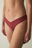 Bordo Essentials V-Cut Low Waist Brazilian Panties