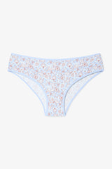 Blue Story Shawl Patterned Low Waist 3-Pack Slip Panties