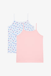 Girl Colorful 2-Piece Multicolored Undershirt